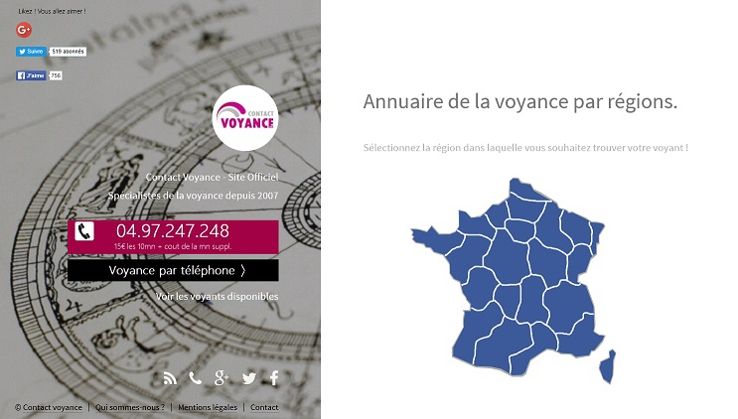 Annuaire Voyance France